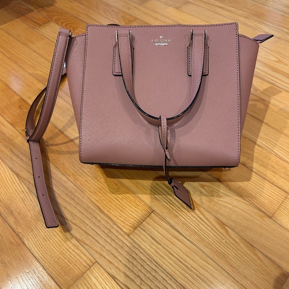 Kate Spade Pink Saffiano Leather Tote Bag - Picture 2 of 5